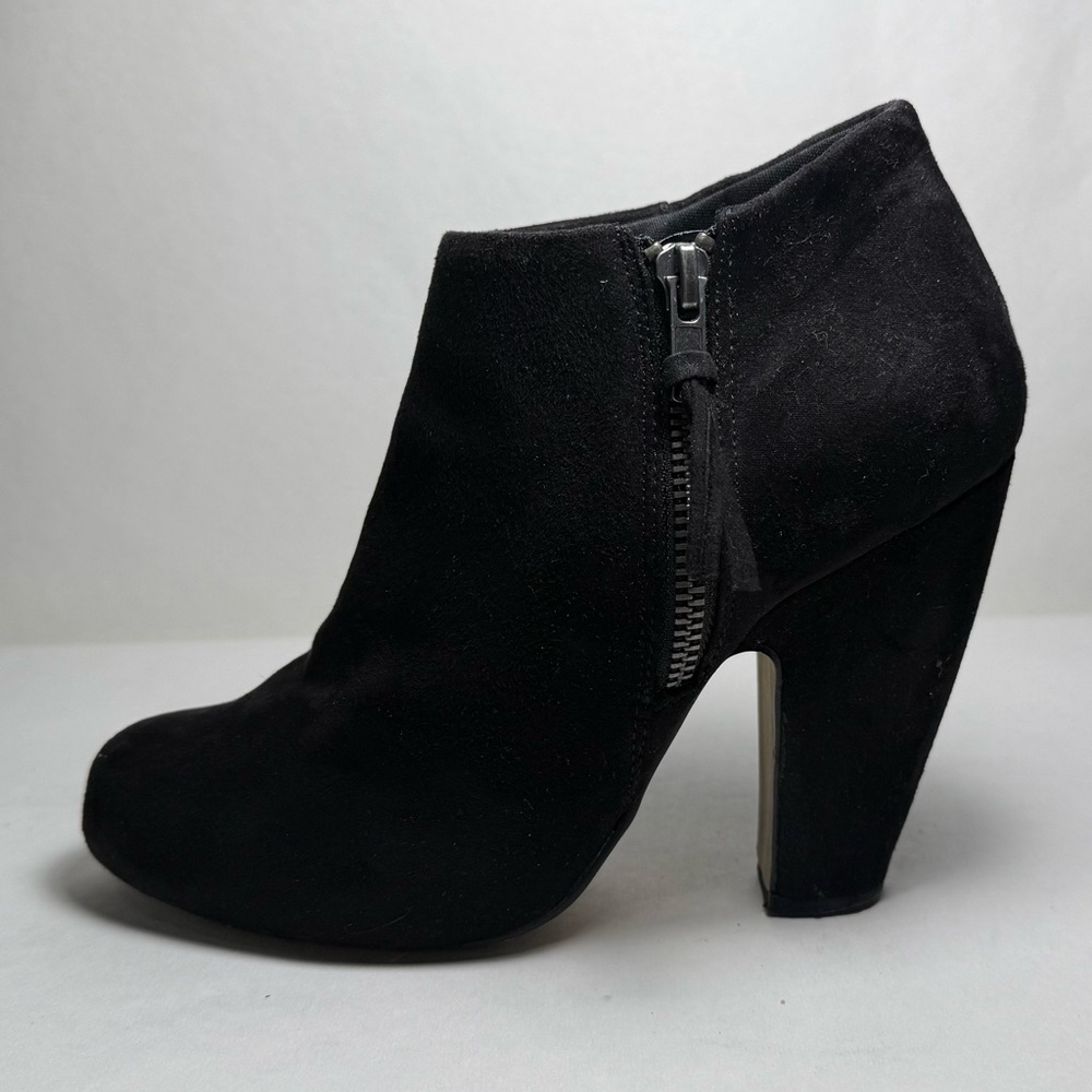 Black Suede Ankle Boots